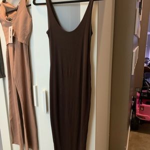 Naked wardrobe like new chocolate brown dress. Worn once